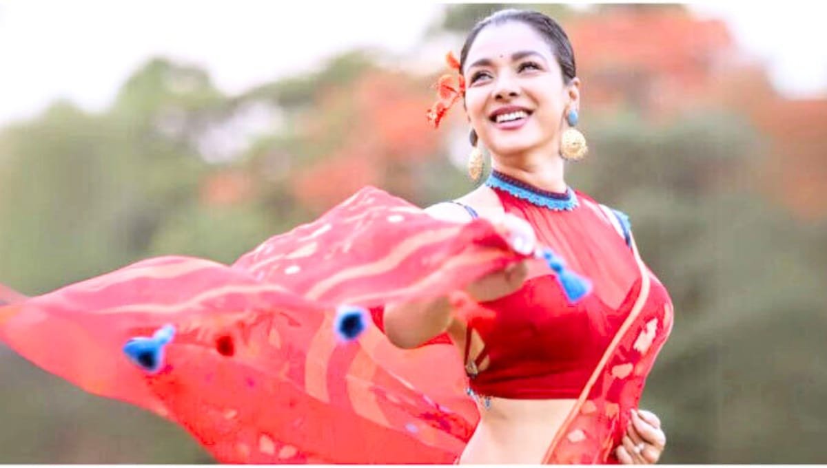 Runa Khan in her studio planning her upcoming film about women’s life stories.