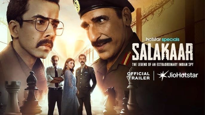 Mukesh Rishi in character as General Zia-ul-Haq for Salakaar web series