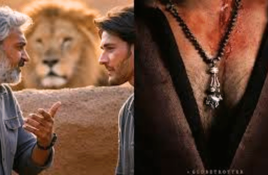 Mahesh Babu intense first look from SSMB29 Globe Trotter KEYWORDS: SSMB29, Mahesh Babu, SS Rajamouli, Globe Trotter, first look,