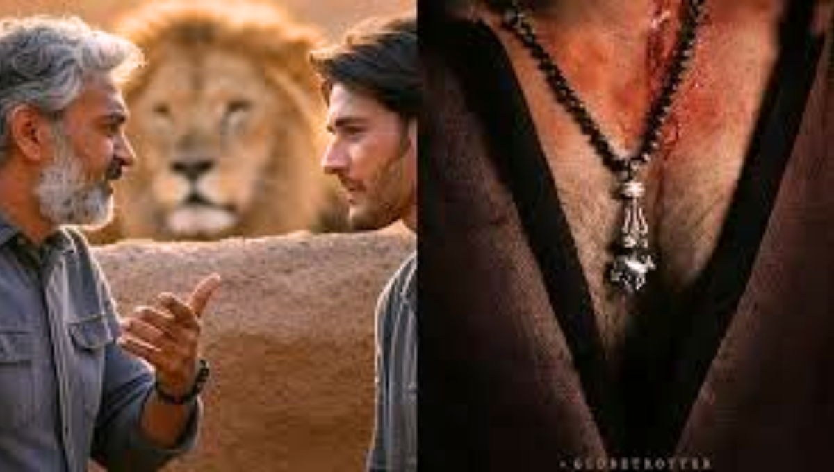 Mahesh Babu intense first look from SSMB29 Globe Trotter KEYWORDS: SSMB29, Mahesh Babu, SS Rajamouli, Globe Trotter, first look,